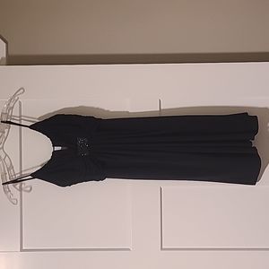 Black Dress with Bead Detail Size 8